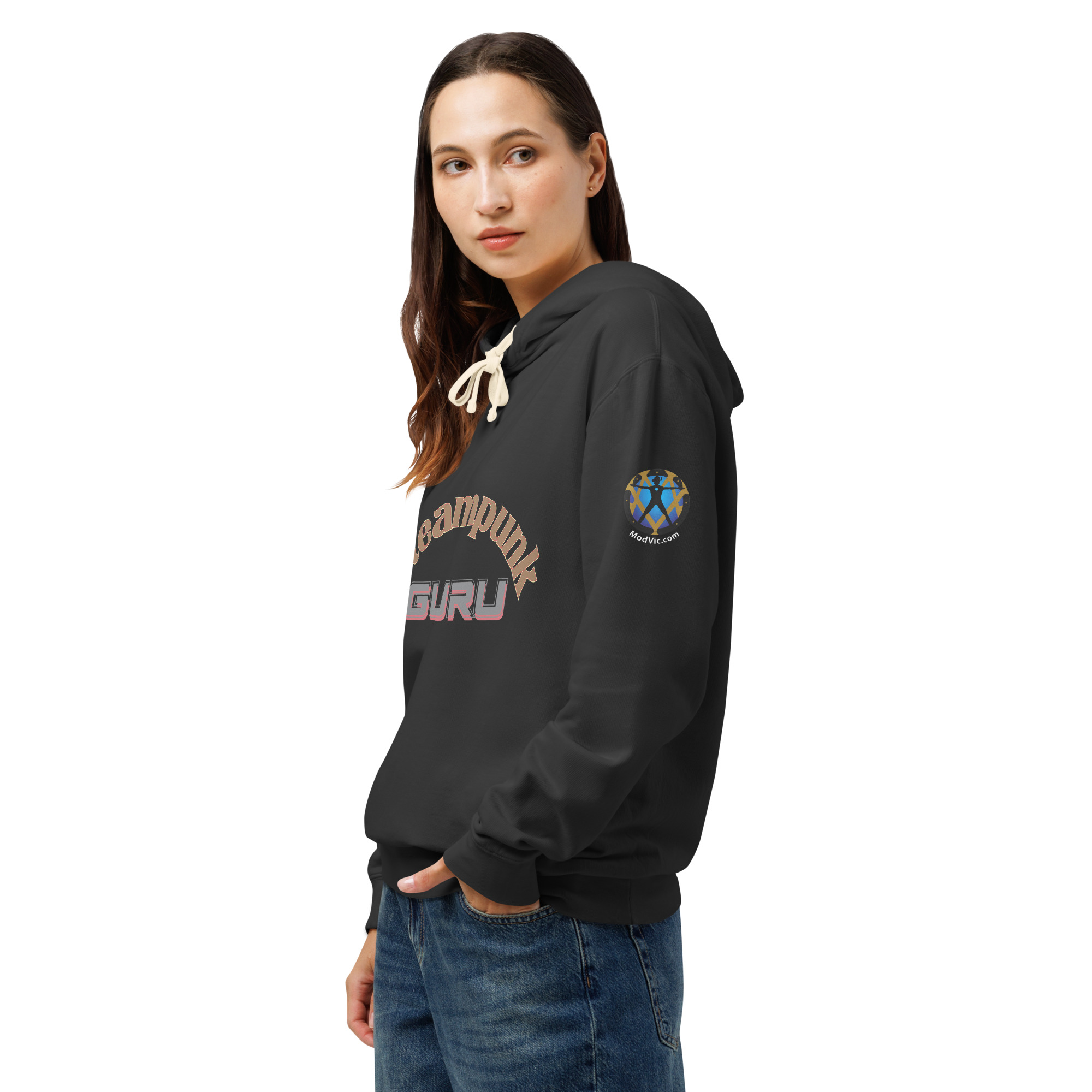Steampunk Guru Lightweight Hoodie