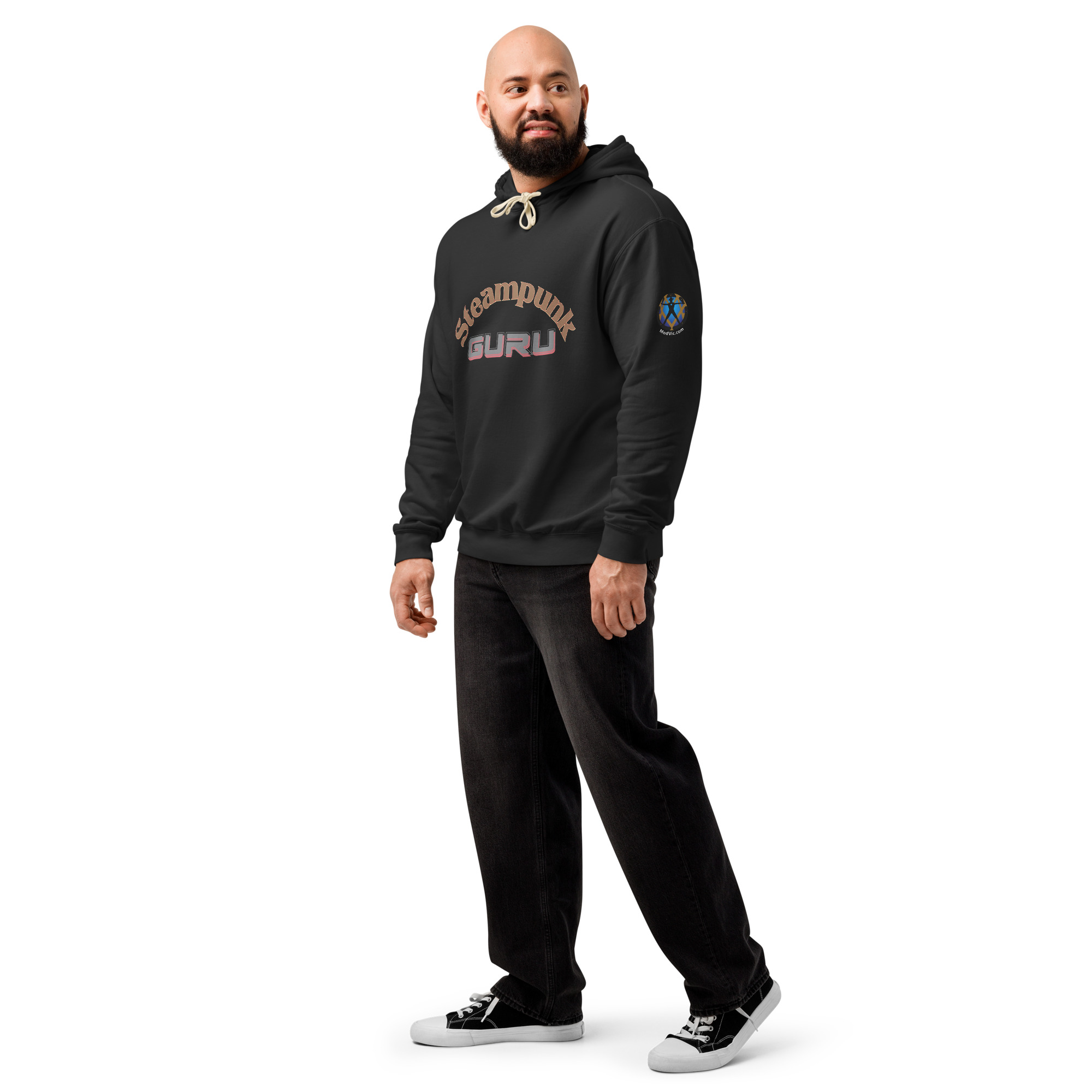 Steampunk Guru Lightweight Hoodie - Image 5