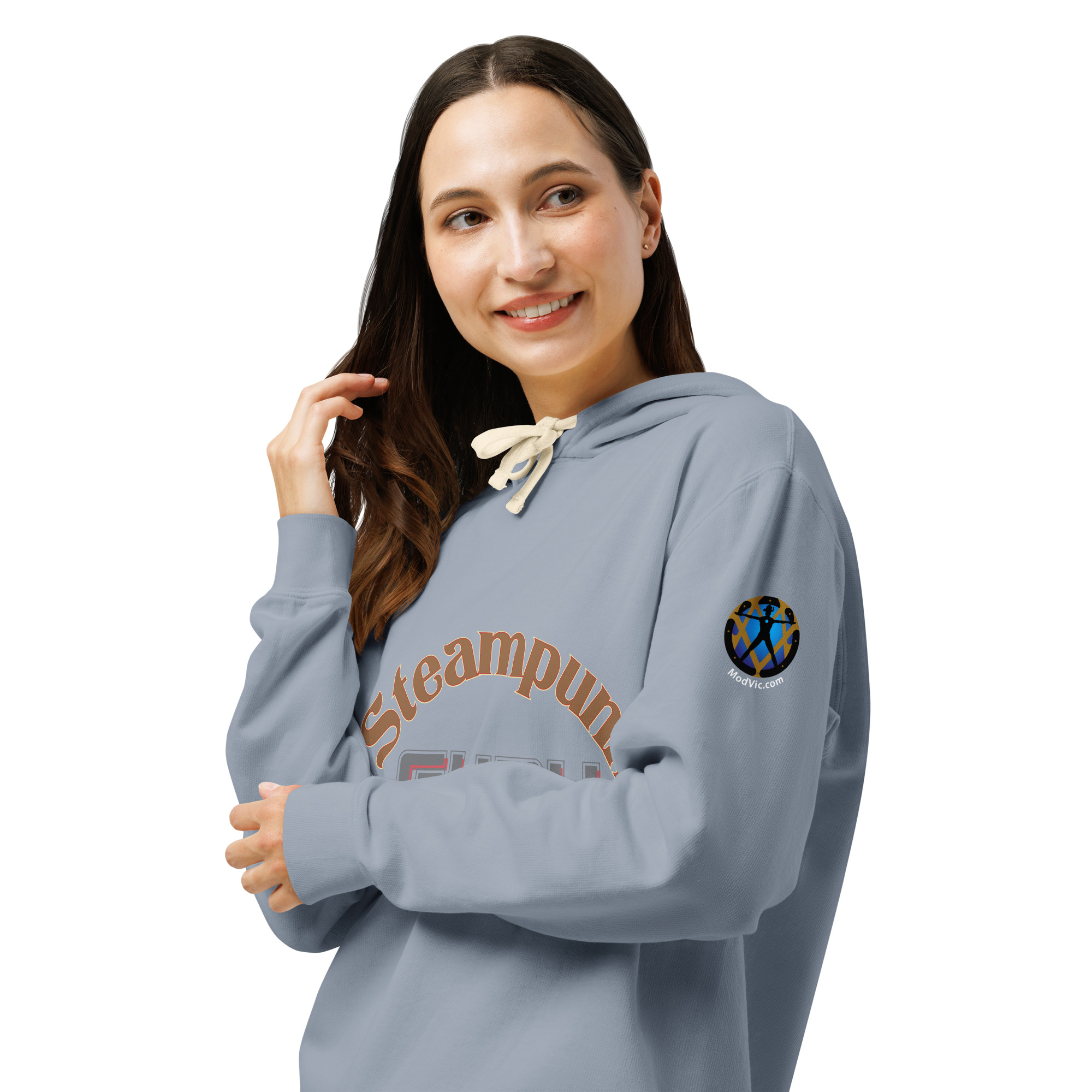 Steampunk Guru Lightweight Hoodie - Image 3