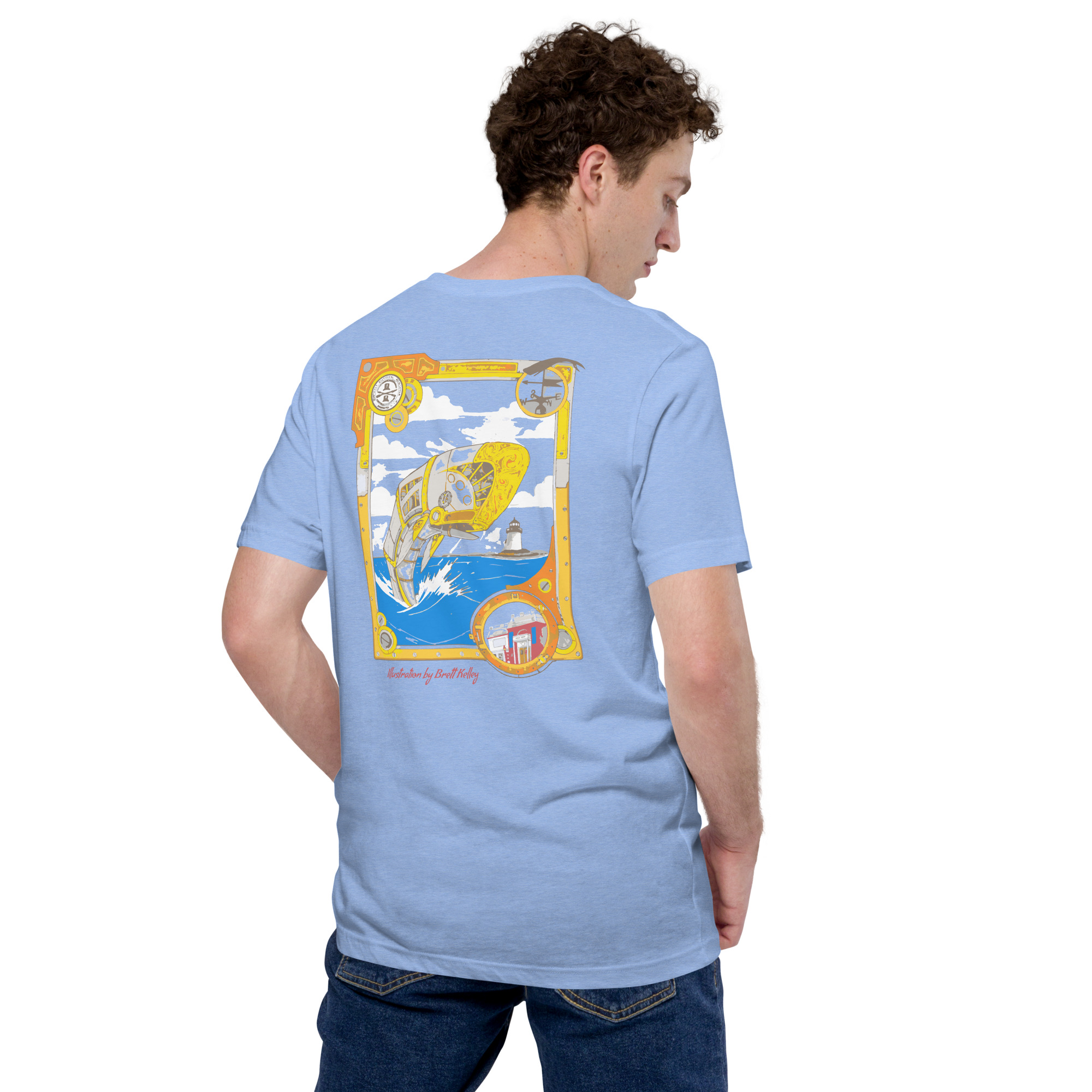 Nantucket Whale Unisex T-shirt