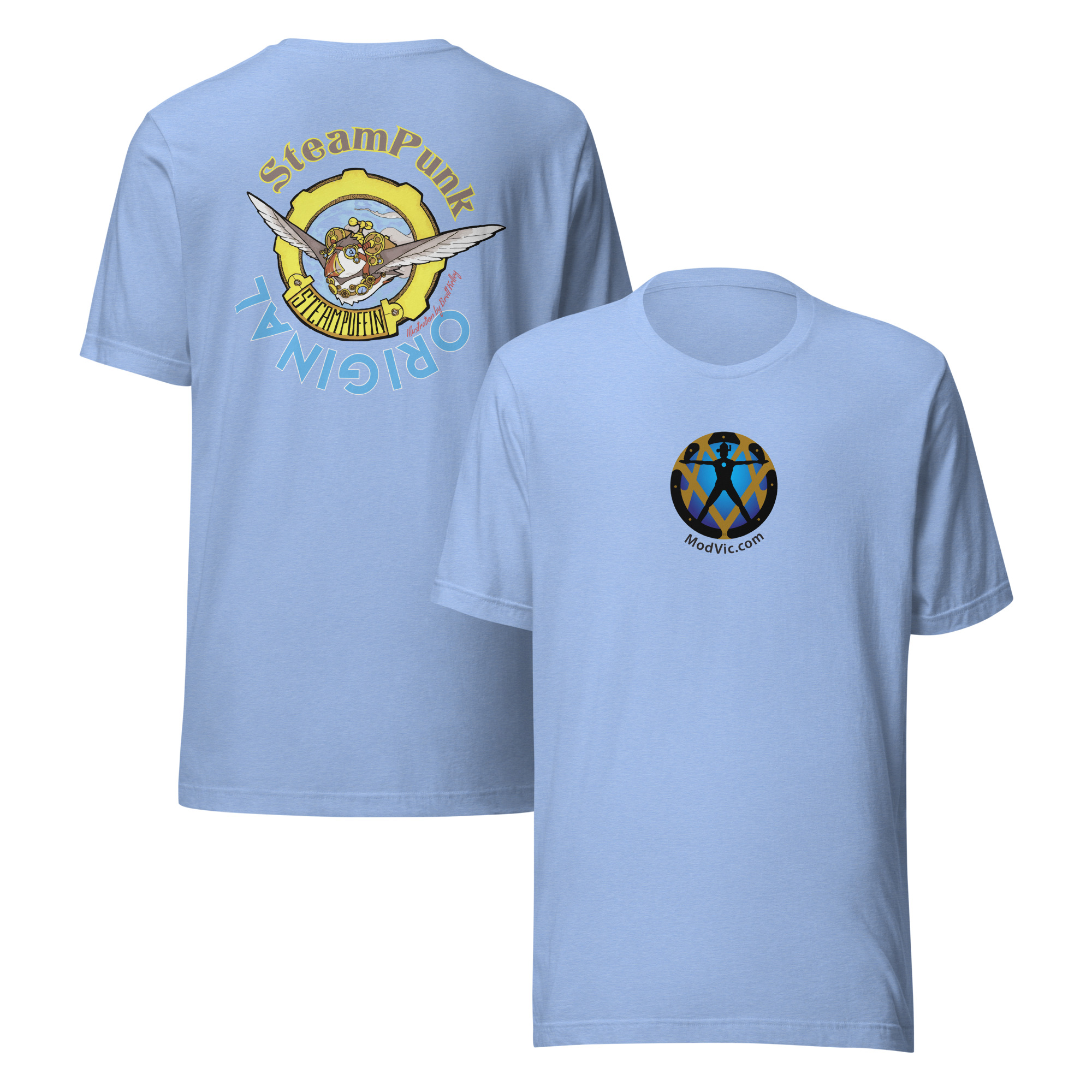 MV Steam Puffin ON BACK Lightweight T-shirt