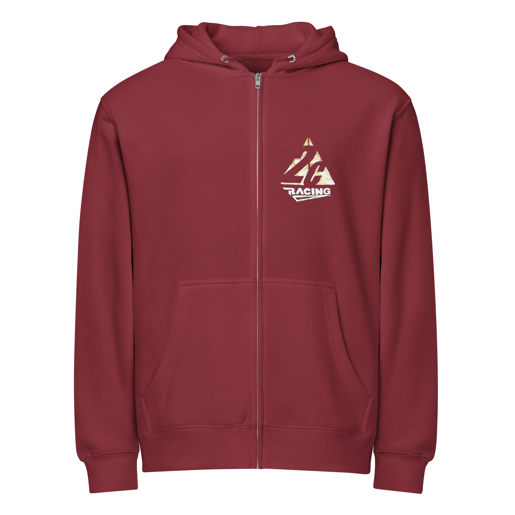 2C Racing Pirate Logo #2 Zip Hoodie - Image 4