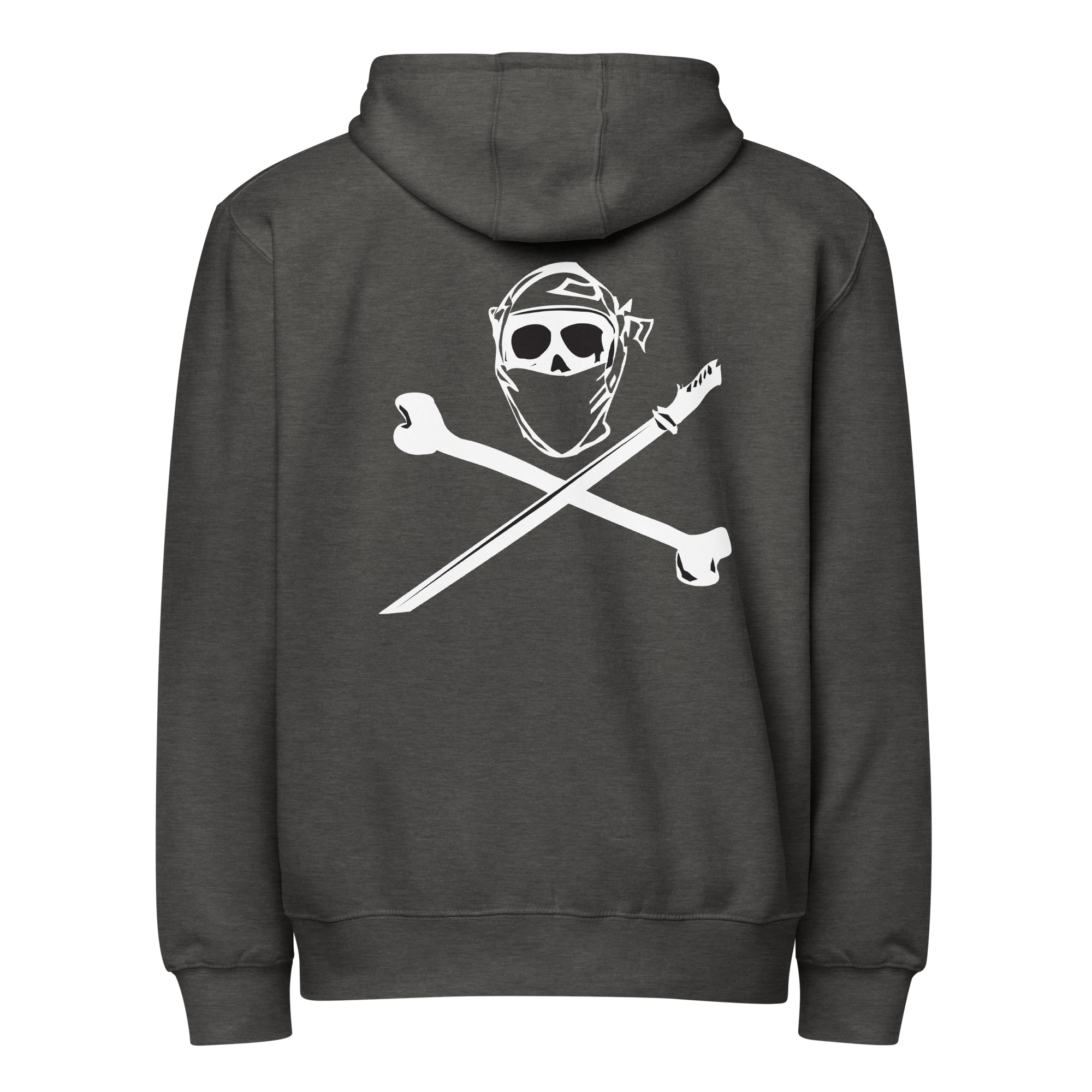 2C Racing Pirate Logo #2 Zip Hoodie - Image 3