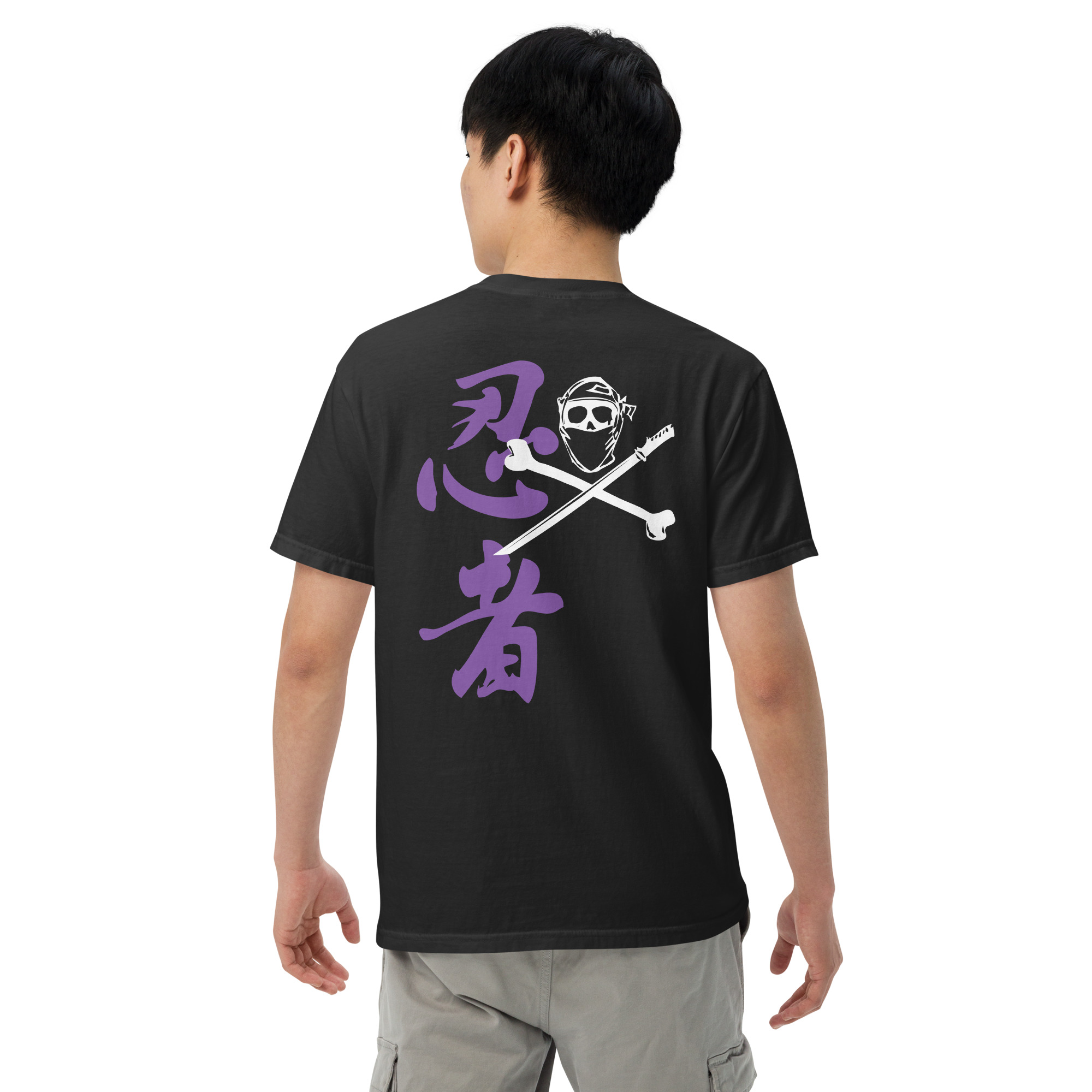 2C Original Ninja Pirate Heavy T-shirt - Image 4