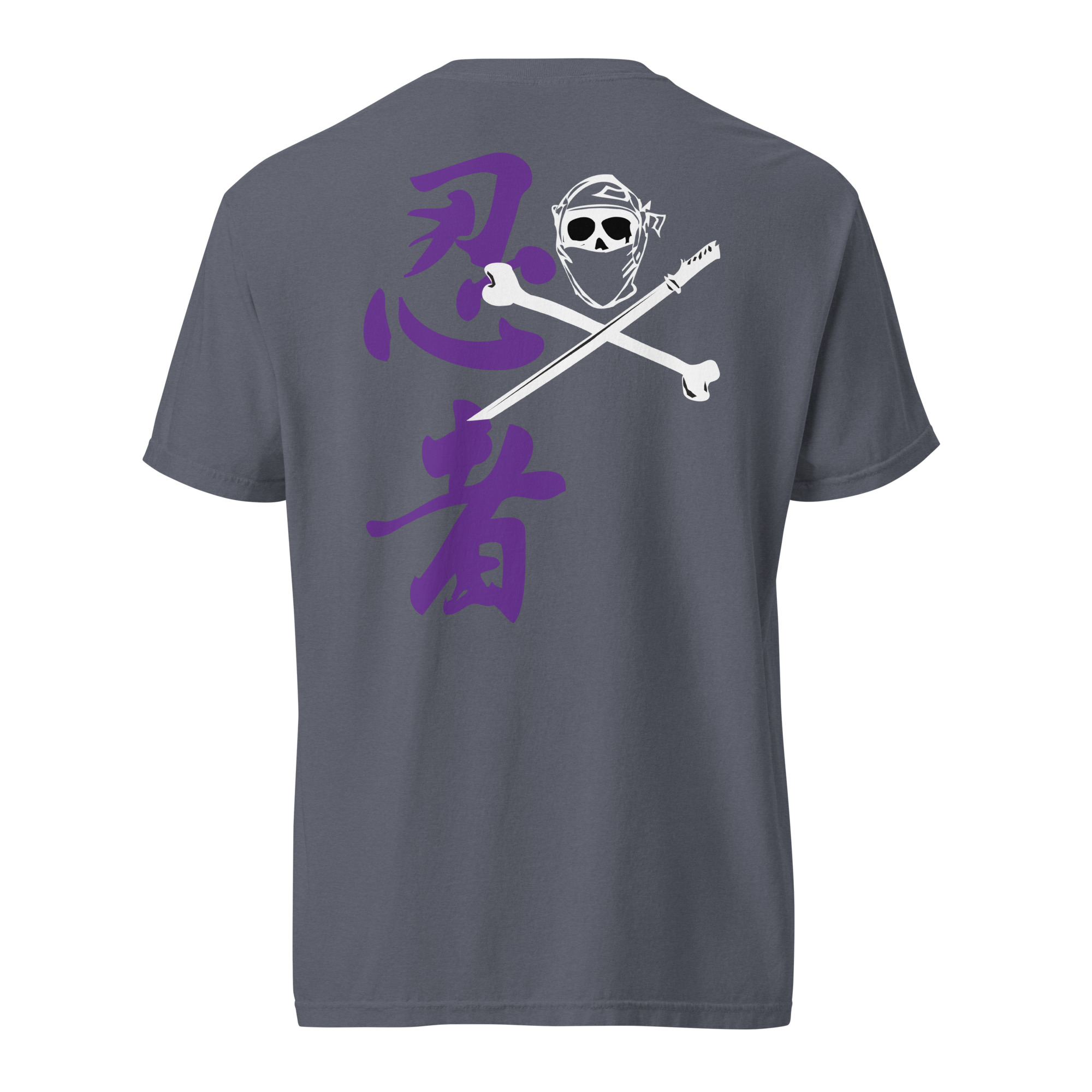 2C Ninja Pirate Logo Heavyweight T-shirt - Image 10