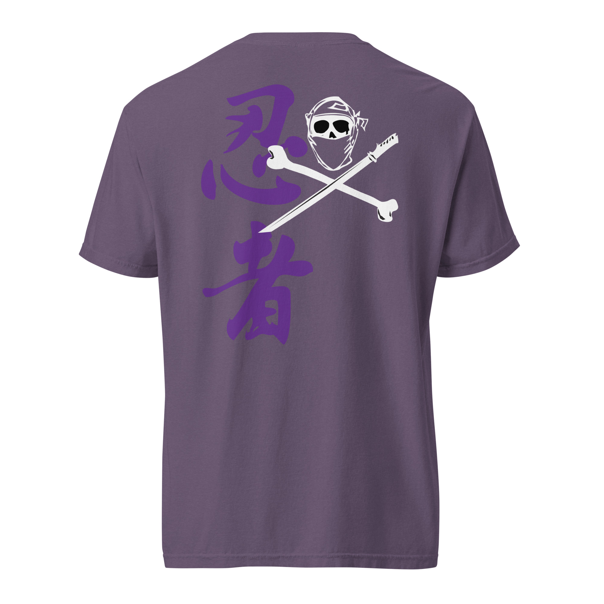 2C Ninja Pirate Logo Heavyweight T-shirt - Image 7