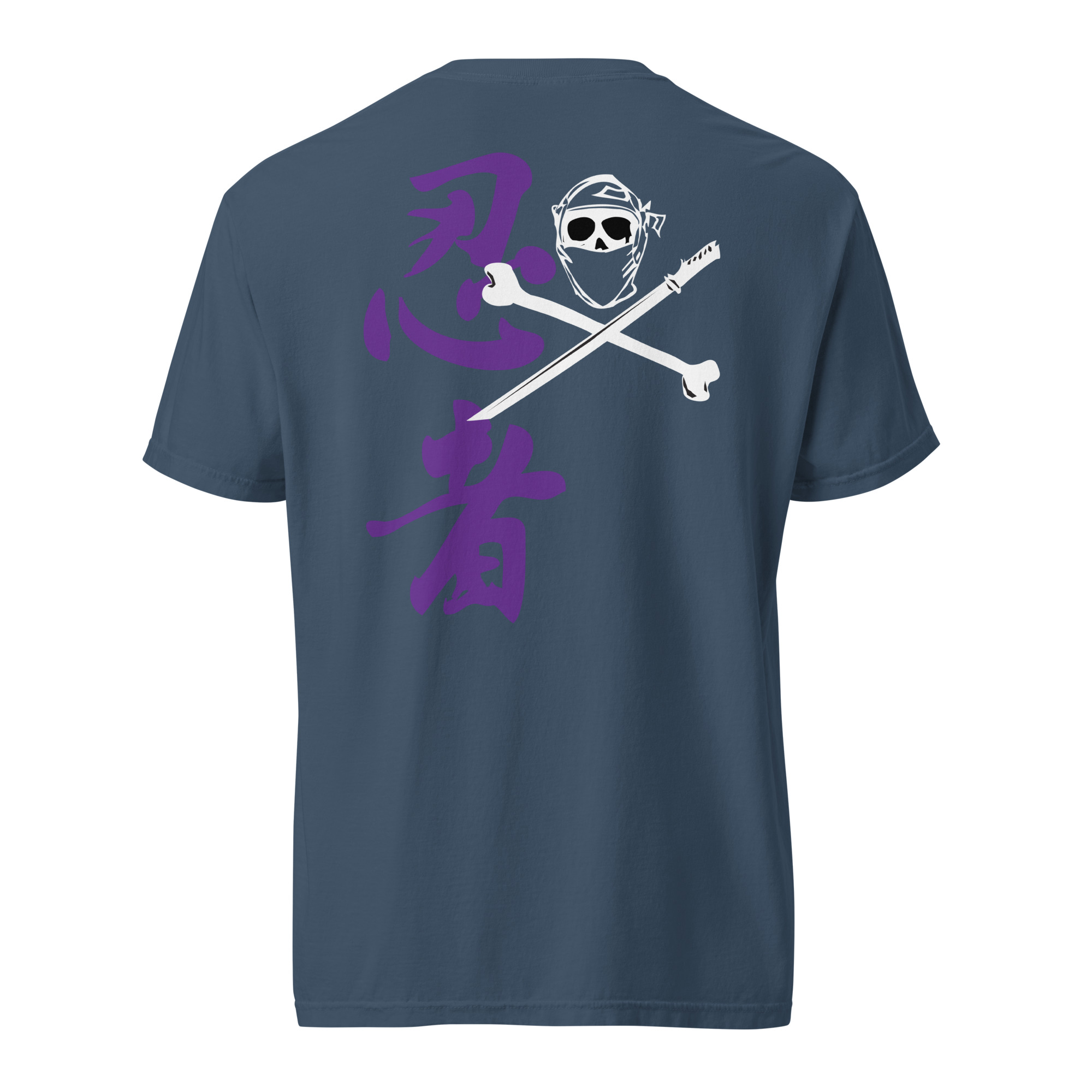 2C Ninja Pirate Logo Heavyweight T-shirt - Image 6