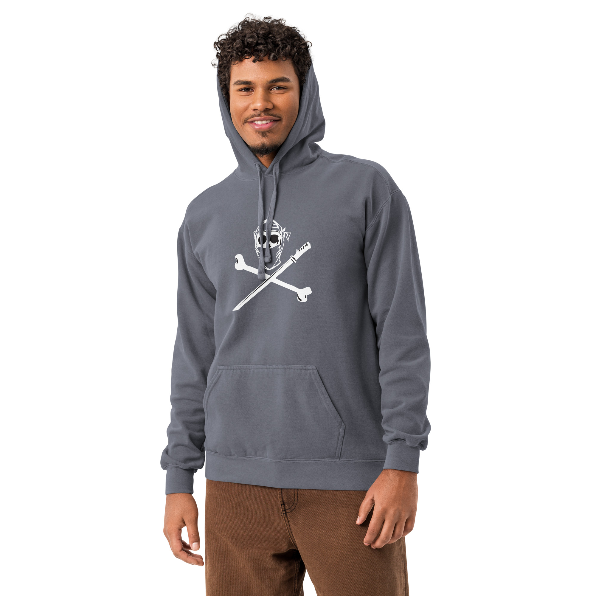 2C Ninja Pirate #2 Heavyweight Hoodie - Image 3