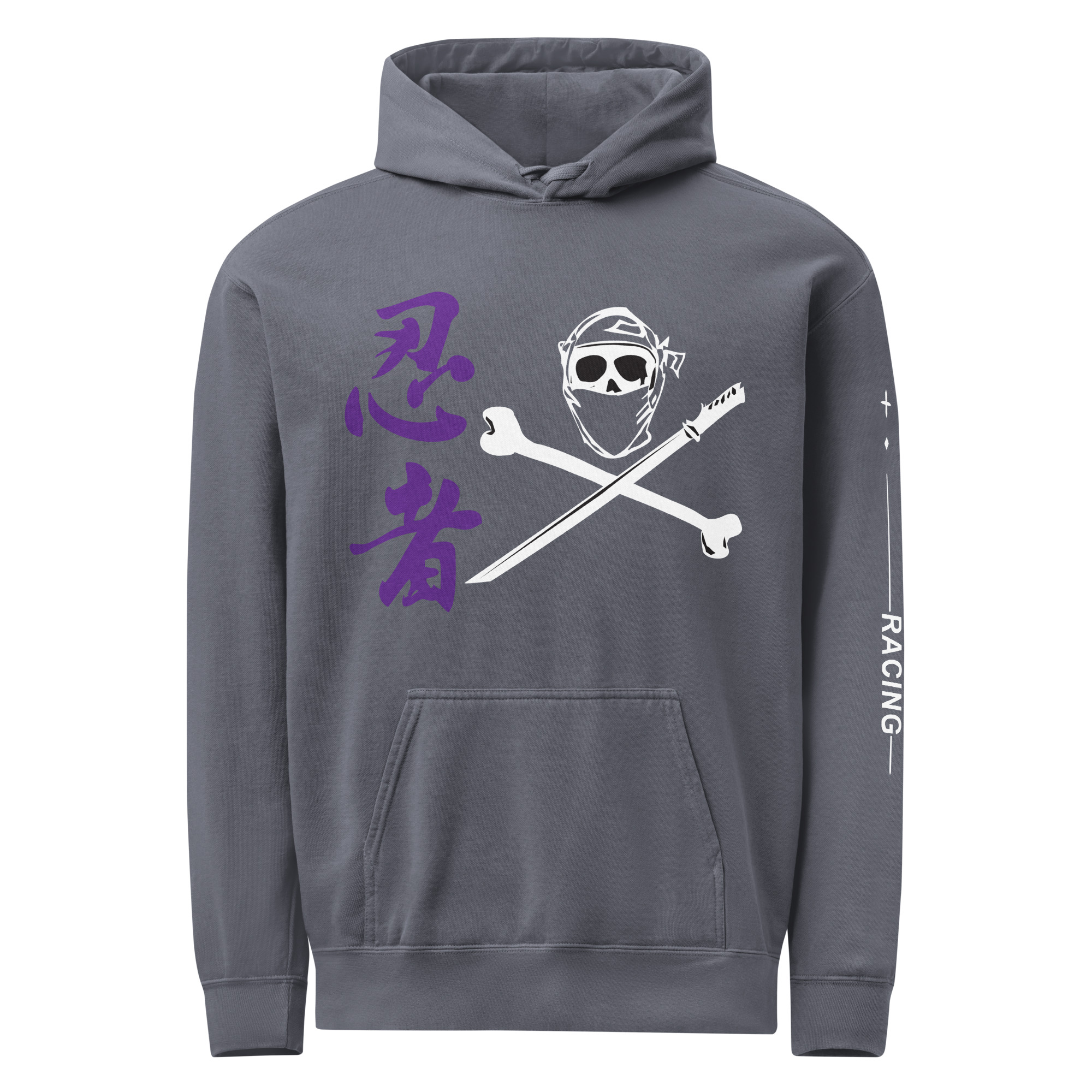 2C Ninja Pirate #1 Heavyweight Hoodie - Image 3
