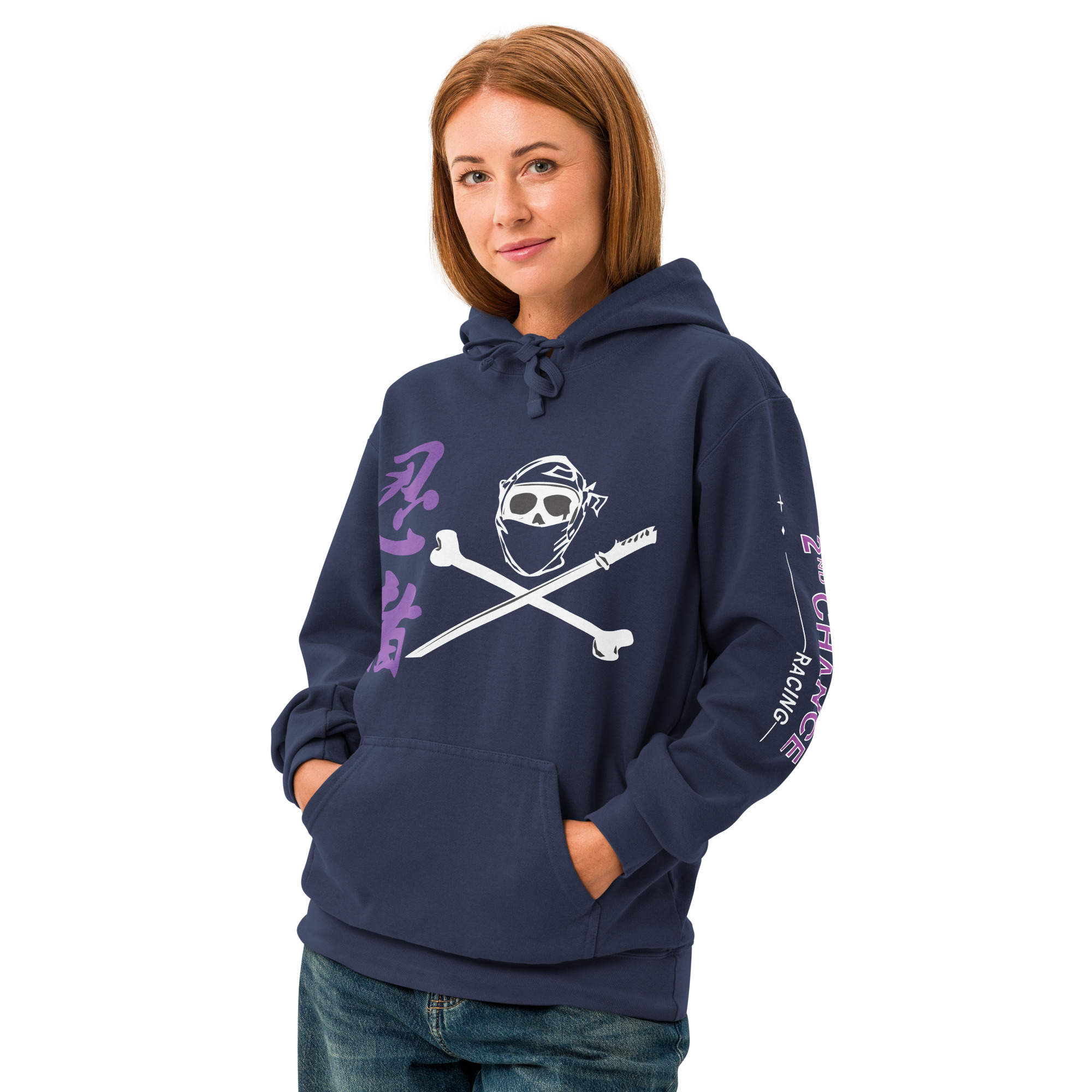 2C Ninja Pirate #1 Heavyweight Hoodie