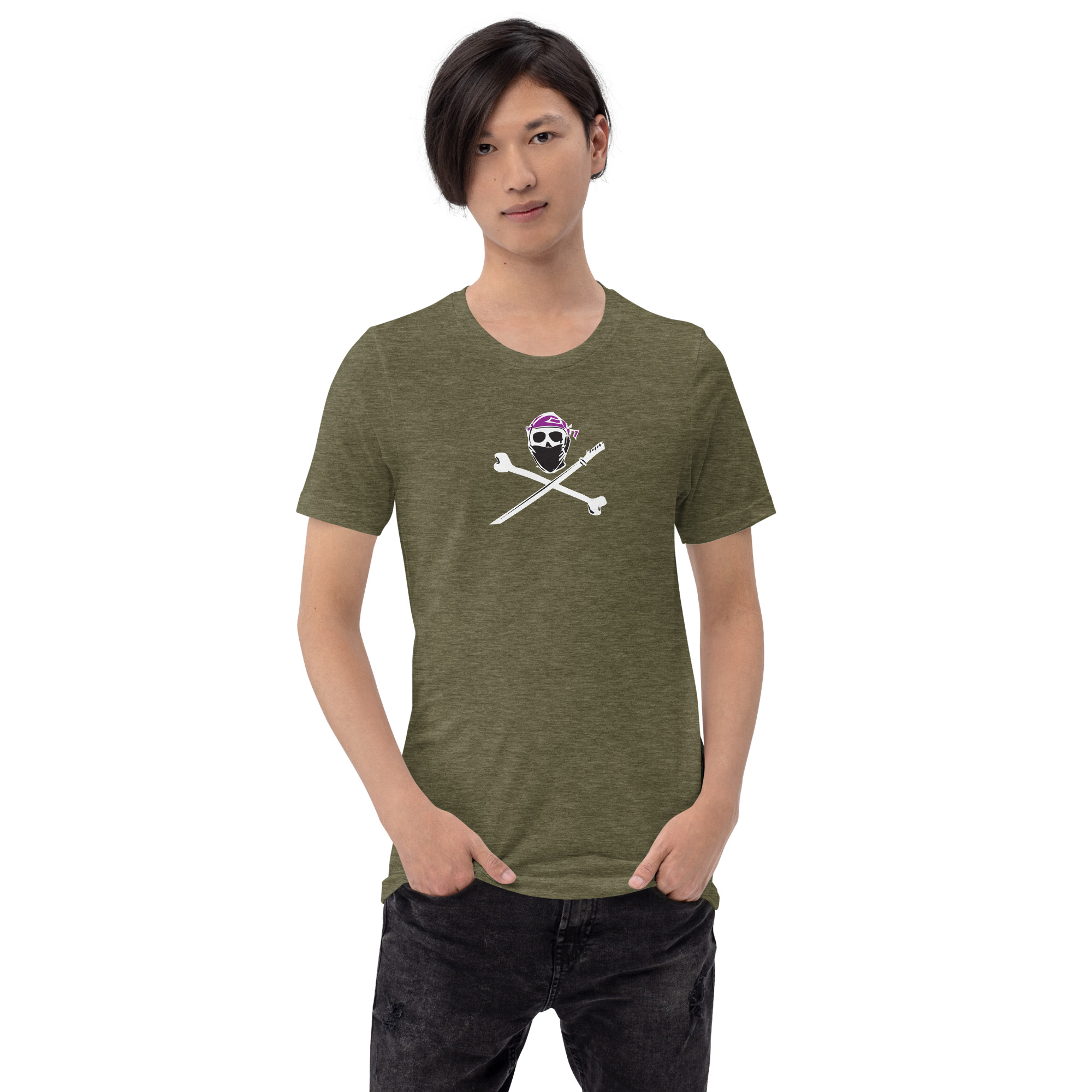 2C Gen2 Racing Pirate Logo Lightweight T-shirt - Image 7