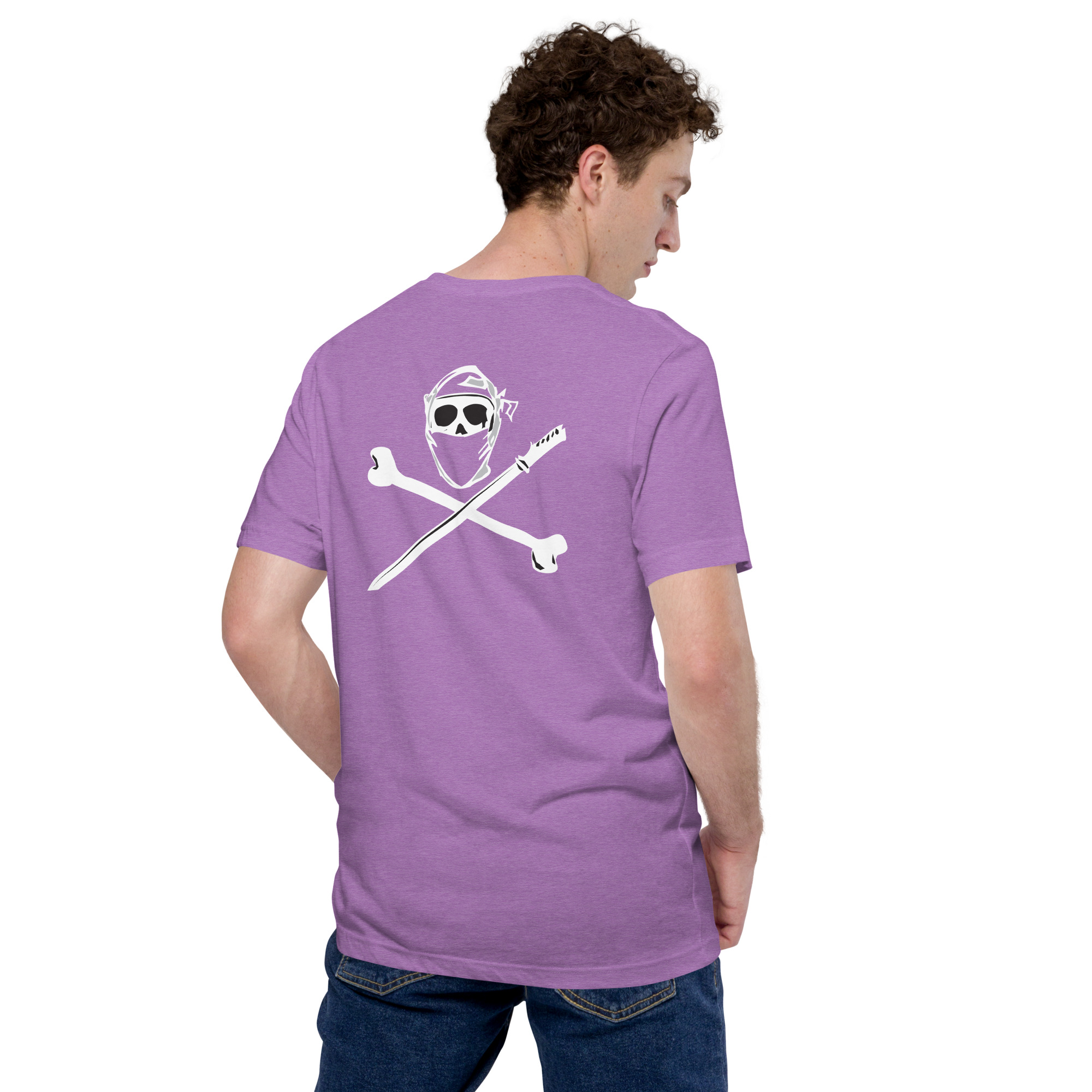 2C Gen2 Racing Pirate Logo #4 Lightweight T-shirt - Image 5