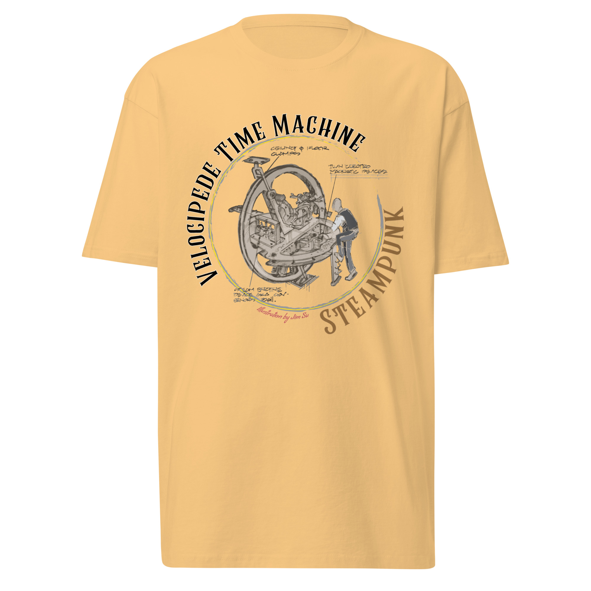 MV Velocipede HEAVY T-shirt - Image 3