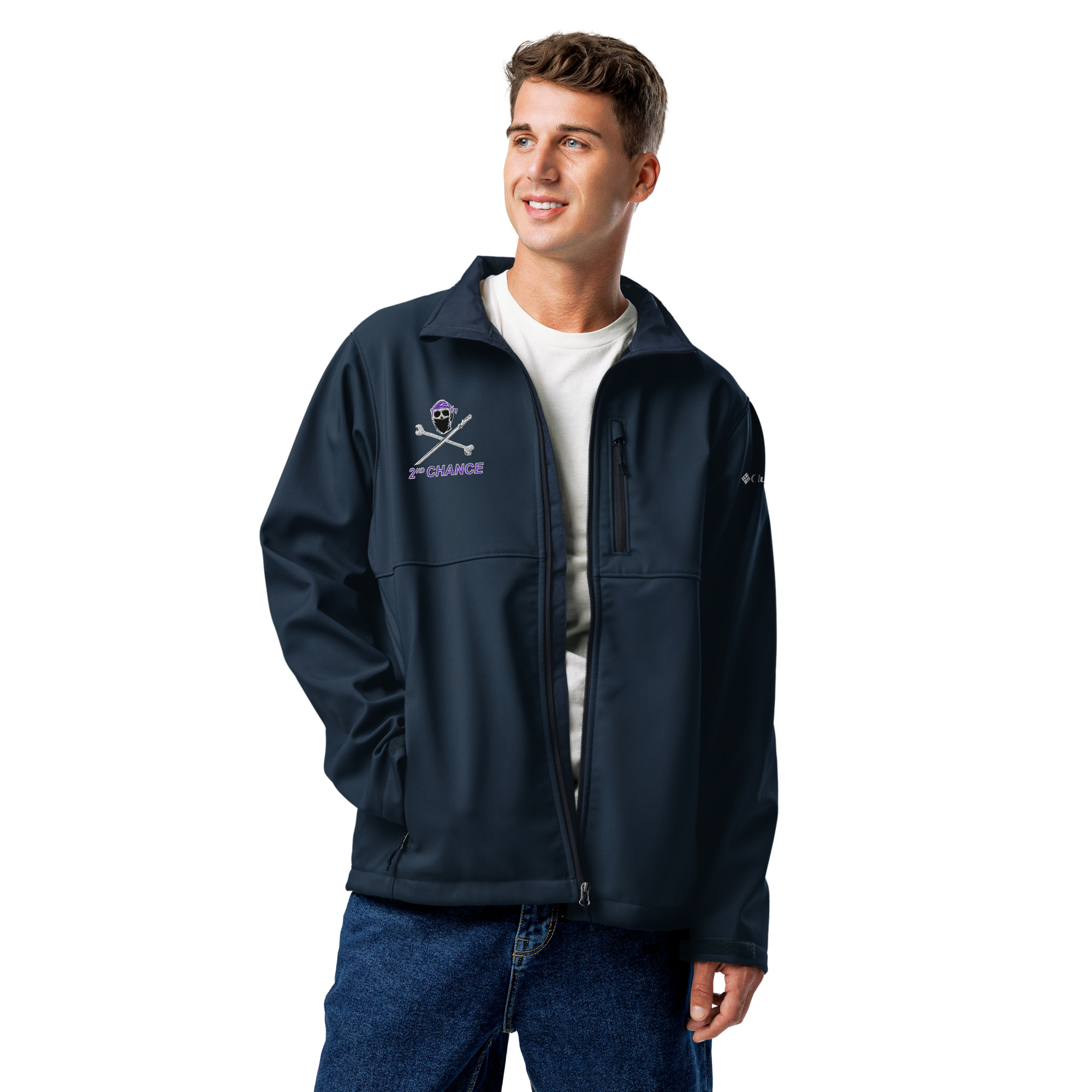 2C Columbia Soft Shell Jacket NINJA PIRATE - Image 6