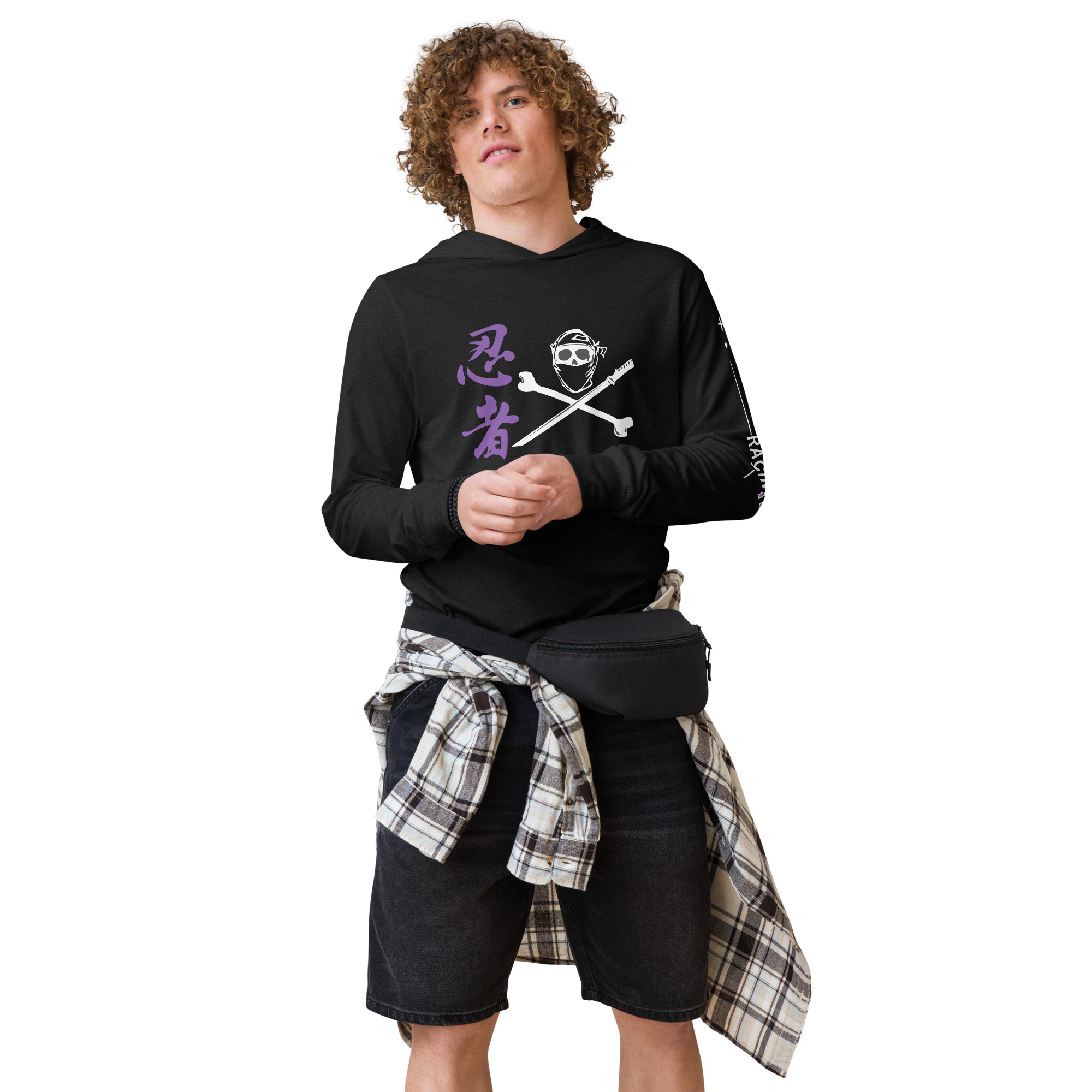 2C NINJA PIRATE HOODED T-shirt - Image 7