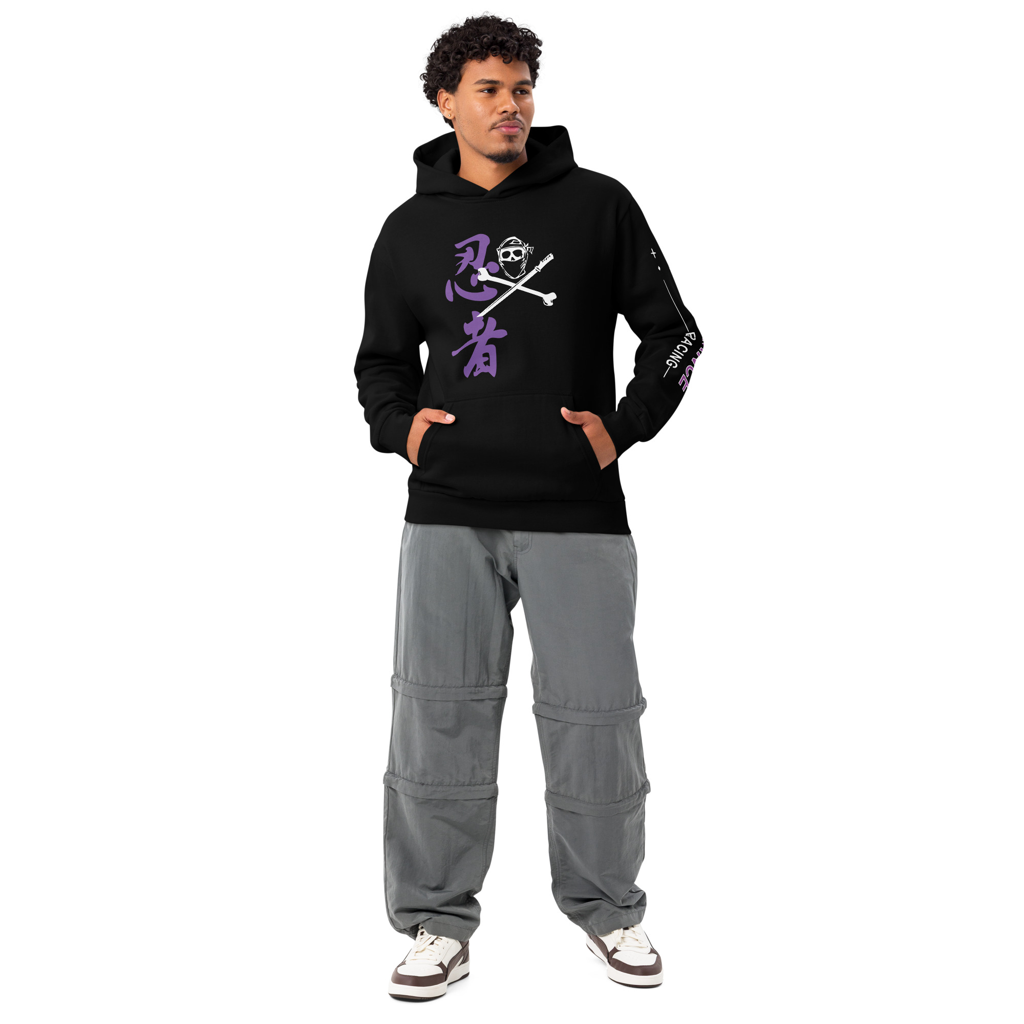 2C Ninja Pirate OVERSIZED FIT HEAVY Hoodie - Image 4