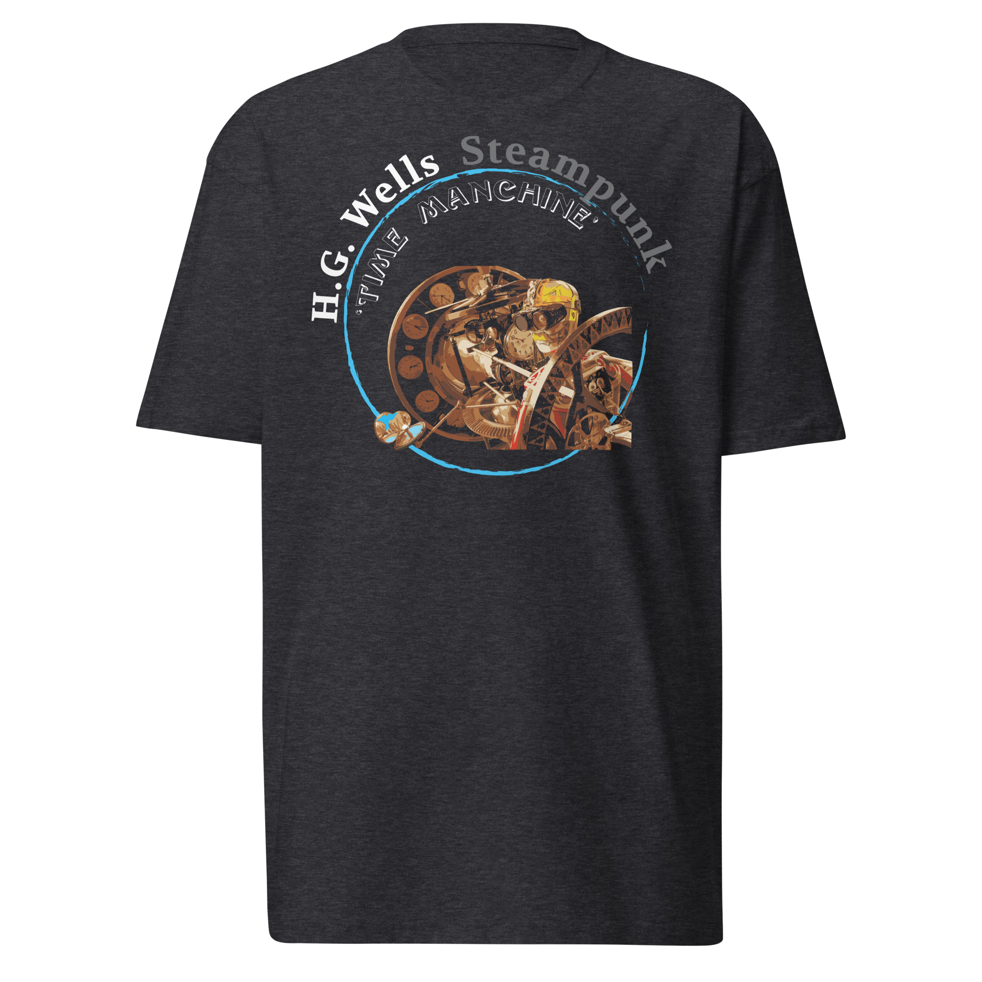 MV HG Wells ON FRONT Heavyweight T-shirt - Image 2